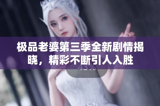极品老婆第三季全新剧情揭晓，精彩不断引人入胜