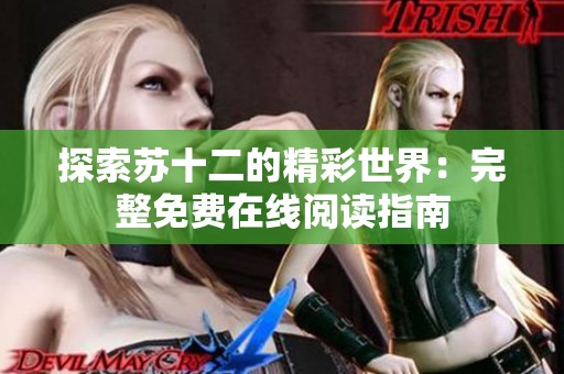 探索苏十二的精彩世界：完整免费在线阅读指南