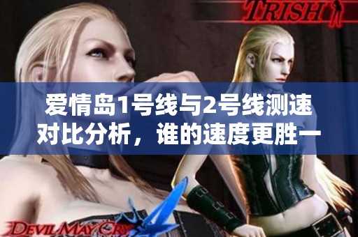 爱情岛1号线与2号线测速对比分析，谁的速度更胜一筹