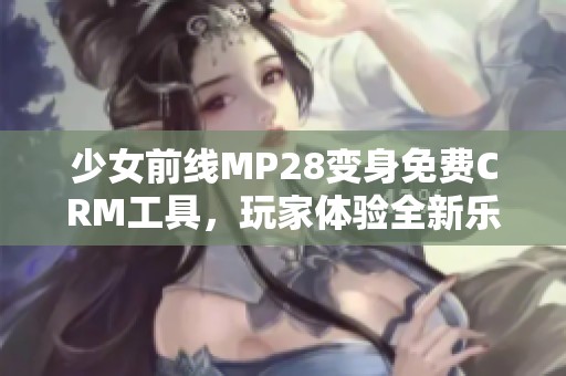 少女前线MP28变身免费CRM工具，玩家体验全新乐趣