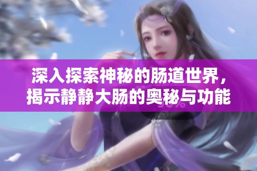 深入探索神秘的肠道世界，揭示静静大肠的奥秘与功能