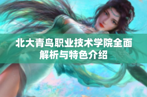 北大青鸟职业技术学院全面解析与特色介绍