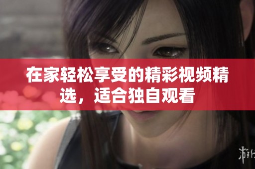 在家轻松享受的精彩视频精选，适合独自观看