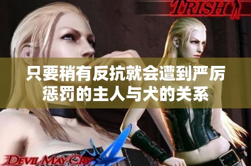 只要稍有反抗就会遭到严厉惩罚的主人与犬的关系