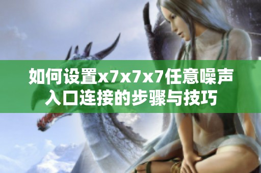 如何设置x7x7x7任意噪声入口连接的步骤与技巧