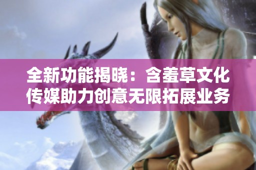全新功能揭晓：含羞草文化传媒助力创意无限拓展业务新领域