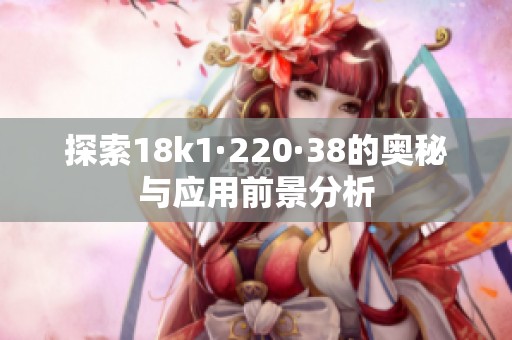 探索18k1·220·38的奥秘与应用前景分析