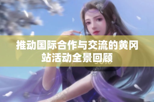 推动国际合作与交流的黄冈站活动全景回顾
