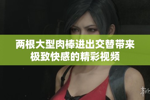 两根大型肉棒进出交替带来极致快感的精彩视频