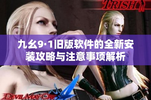 九幺9·1旧版软件的全新安装攻略与注意事项解析