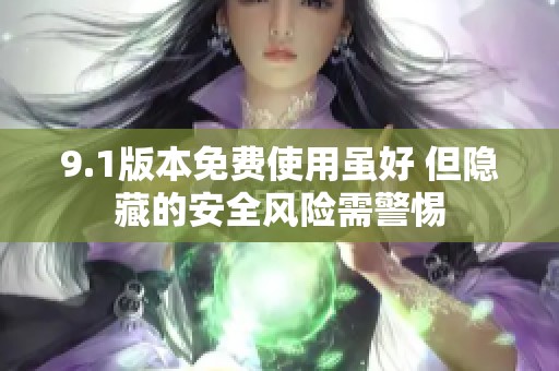 9.1版本免费使用虽好 但隐藏的安全风险需警惕