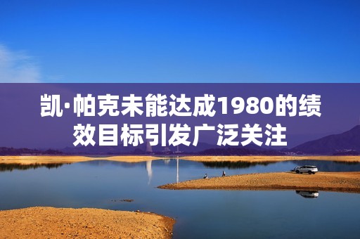凯·帕克未能达成1980的绩效目标引发广泛关注