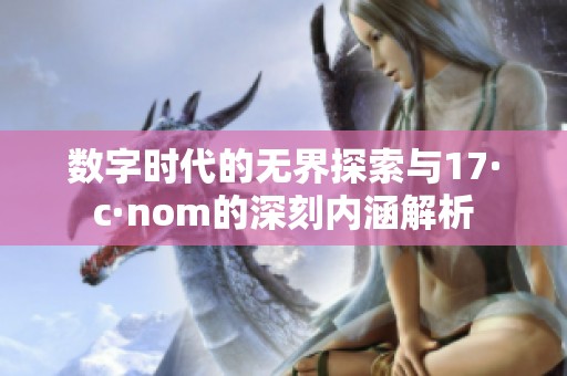 数字时代的无界探索与17·c·nom的深刻内涵解析