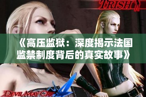 《高压监狱：深度揭示法国监禁制度背后的真实故事》