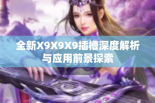 全新X9X9X9插槽深度解析与应用前景探索