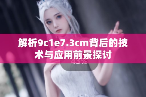 解析9c1e7.3cm背后的技术与应用前景探讨