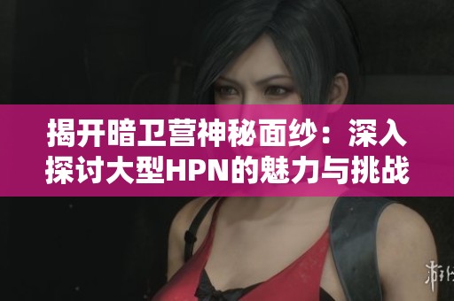 揭开暗卫营神秘面纱：深入探讨大型HPN的魅力与挑战