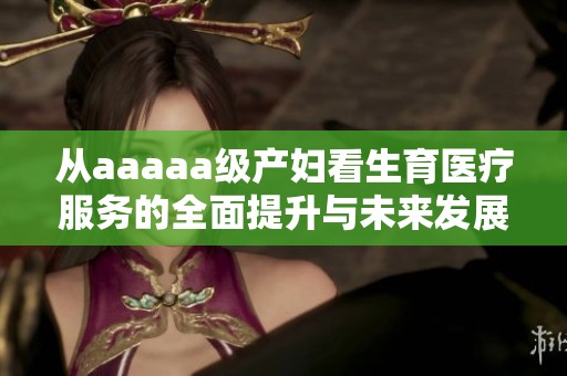 从aaaaa级产妇看生育医疗服务的全面提升与未来发展