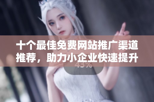 十个最佳免费网站推广渠道推荐，助力小企业快速提升曝光率