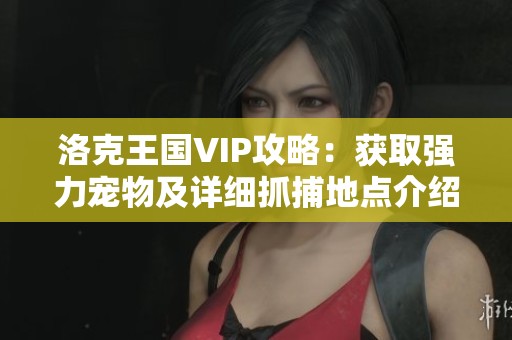 洛克王国VIP攻略：获取强力宠物及详细抓捕地点介绍