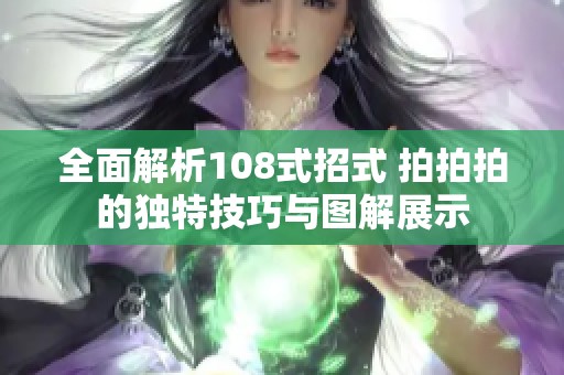 全面解析108式招式 拍拍拍的独特技巧与图解展示