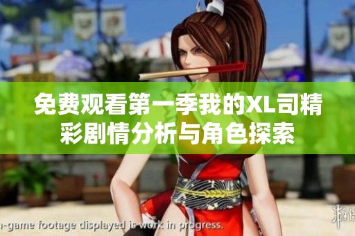 免费观看第一季我的XL司精彩剧情分析与角色探索