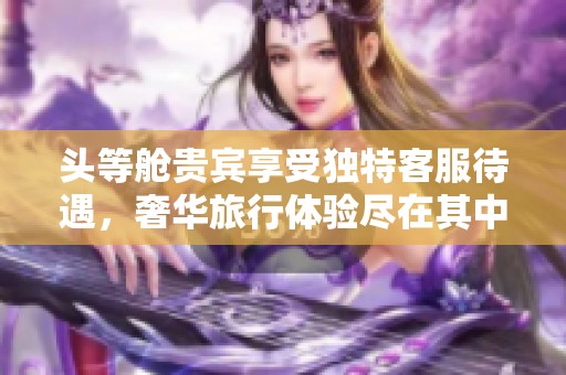 头等舱贵宾享受独特客服待遇，奢华旅行体验尽在其中