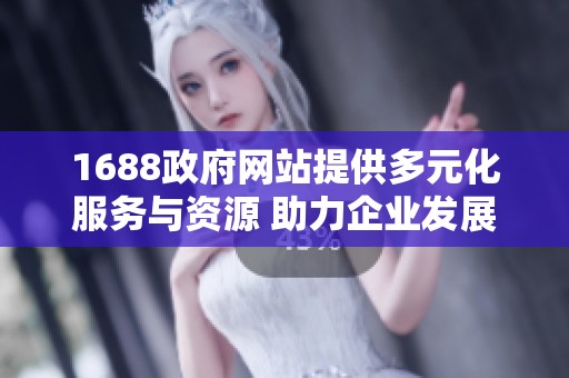 1688政府网站提供多元化服务与资源 助力企业发展与信息获取
