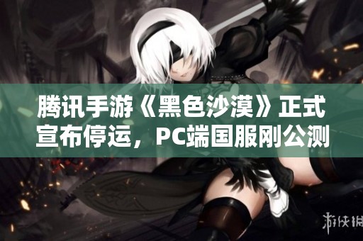 腾讯手游《黑色沙漠》正式宣布停运，PC端国服刚公测不久