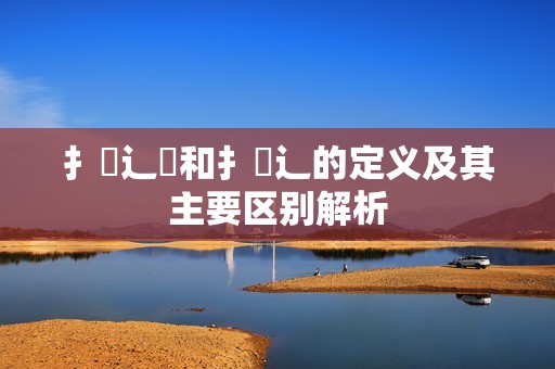 扌喿辶畑和扌喿辶的定义及其主要区别解析