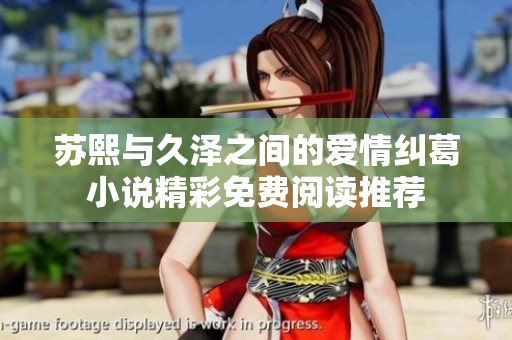 苏熙与久泽之间的爱情纠葛小说精彩免费阅读推荐