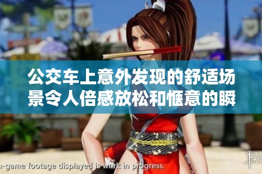 公交车上意外发现的舒适场景令人倍感放松和惬意的瞬间探秘