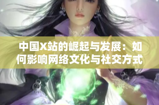 中国X站的崛起与发展：如何影响网络文化与社交方式