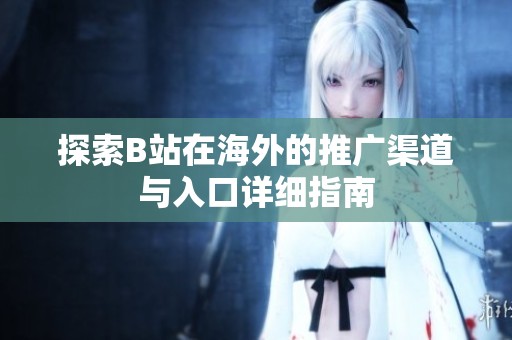 探索B站在海外的推广渠道与入口详细指南
