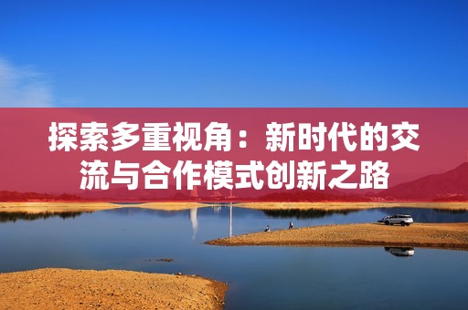 探索多重视角：新时代的交流与合作模式创新之路