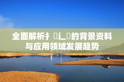 全面解析扌喿辶畐的背景资料与应用领域发展趋势