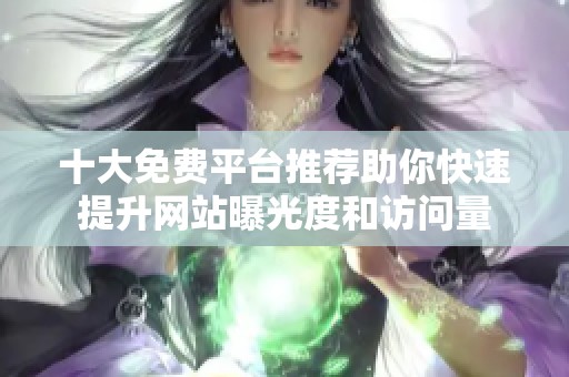 十大免费平台推荐助你快速提升网站曝光度和访问量