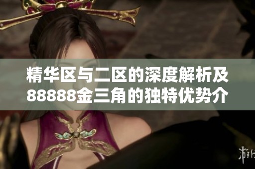 精华区与二区的深度解析及88888金三角的独特优势介绍