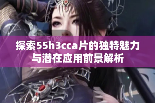 探索55h3cca片的独特魅力与潜在应用前景解析