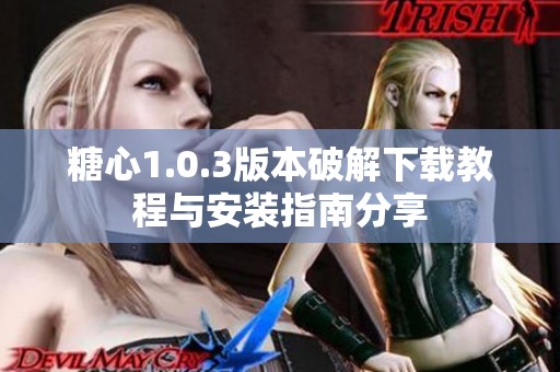糖心1.0.3版本破解下载教程与安装指南分享