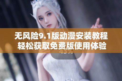 无风险9.1版动漫安装教程 轻松获取免费版使用体验