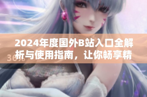 2024年度国外B站入口全解析与使用指南，让你畅享精彩内容